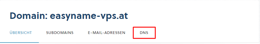 easyname DNS