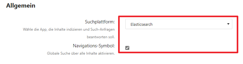Elasticsearch als Suchplattform