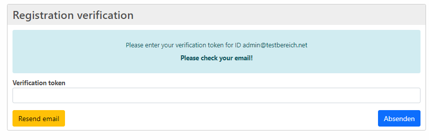 Registration verification Hubzilla